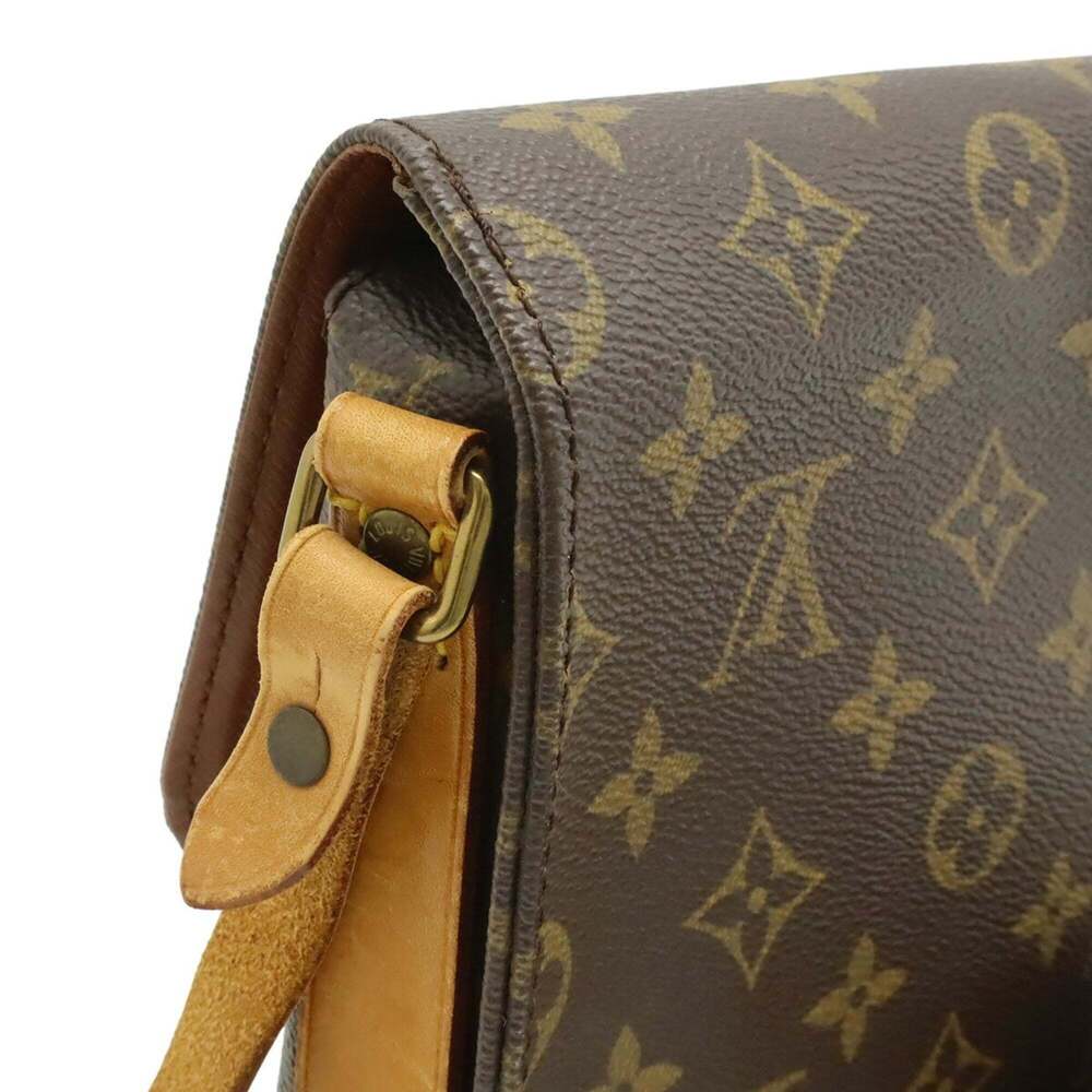 LOUIS VUITTON Brown Monogram Pochette Shoulder Bag - Picture 5 of 10